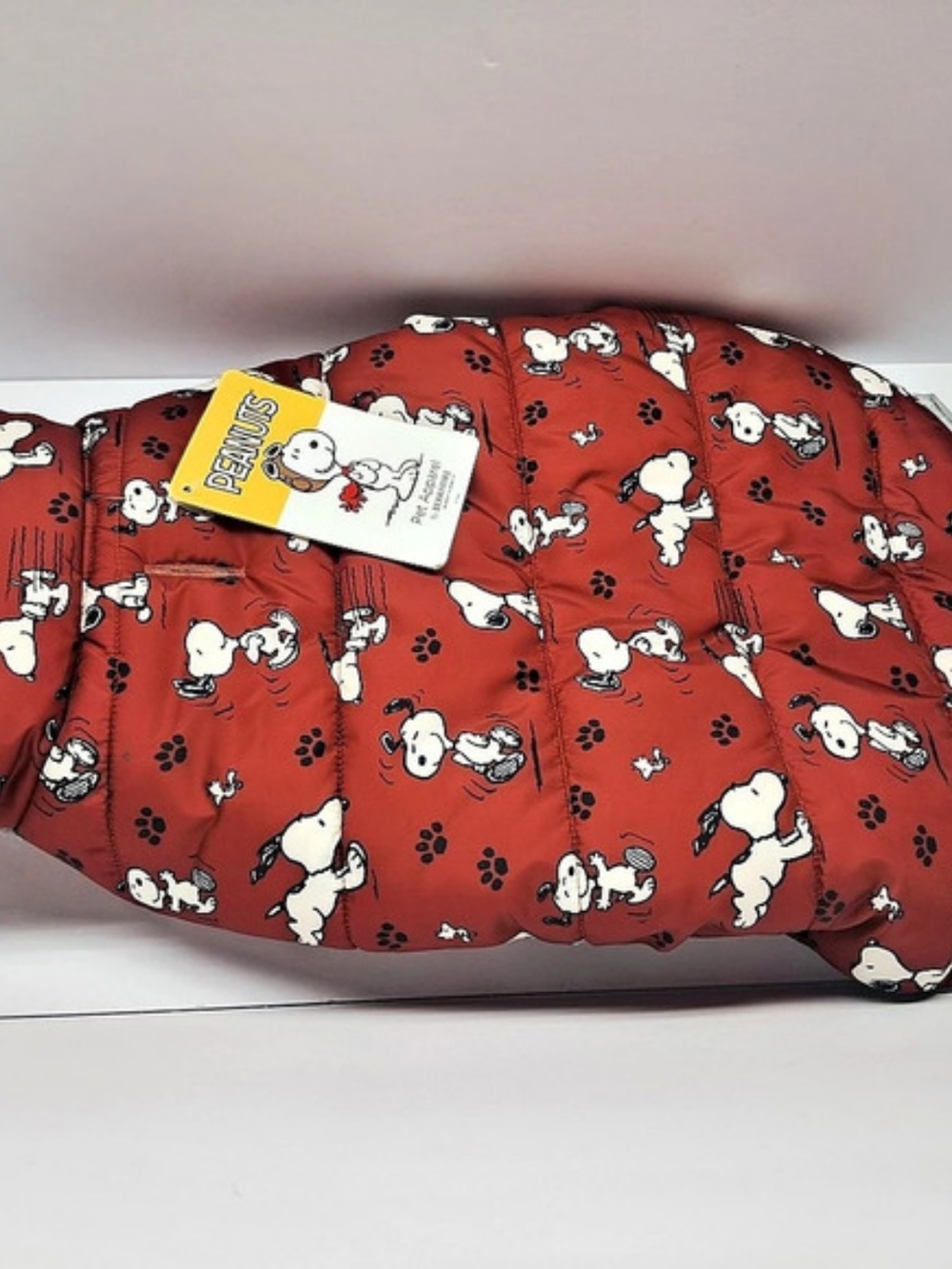 Peanuts Pet Apparel Snoopy Dog Coat Medium NWT